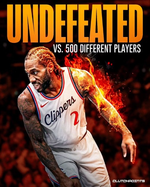 罕見統(tǒng)計！小卡對500球員保持不敗NBA首人 榜單2-6僅老詹非他隊友