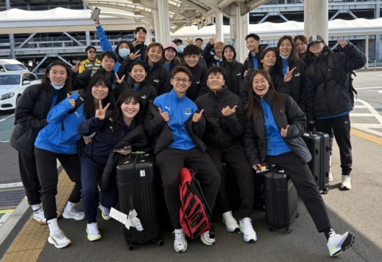 武漢女足前往日本參加女足亞冠！王霜曬照：日本，我們來了