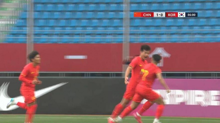 U22國(guó)足1-0韓國(guó)全場(chǎng)數(shù)據(jù)：控球率49%落后韓國(guó)，10射7正領(lǐng)先對(duì)手