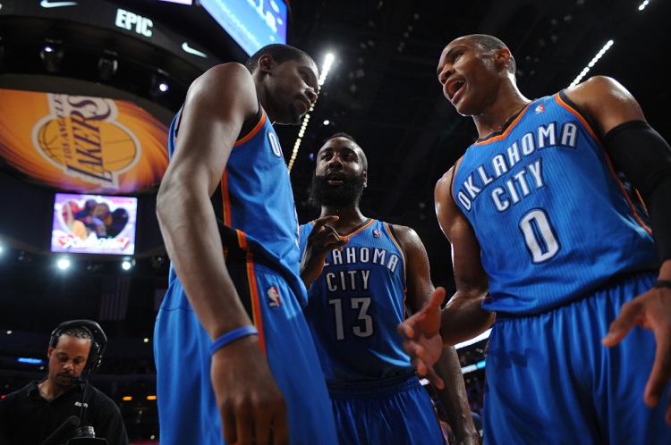 雷霆三少得分全部進入歷史前20！他們是NBA歷史最大的如果嗎？